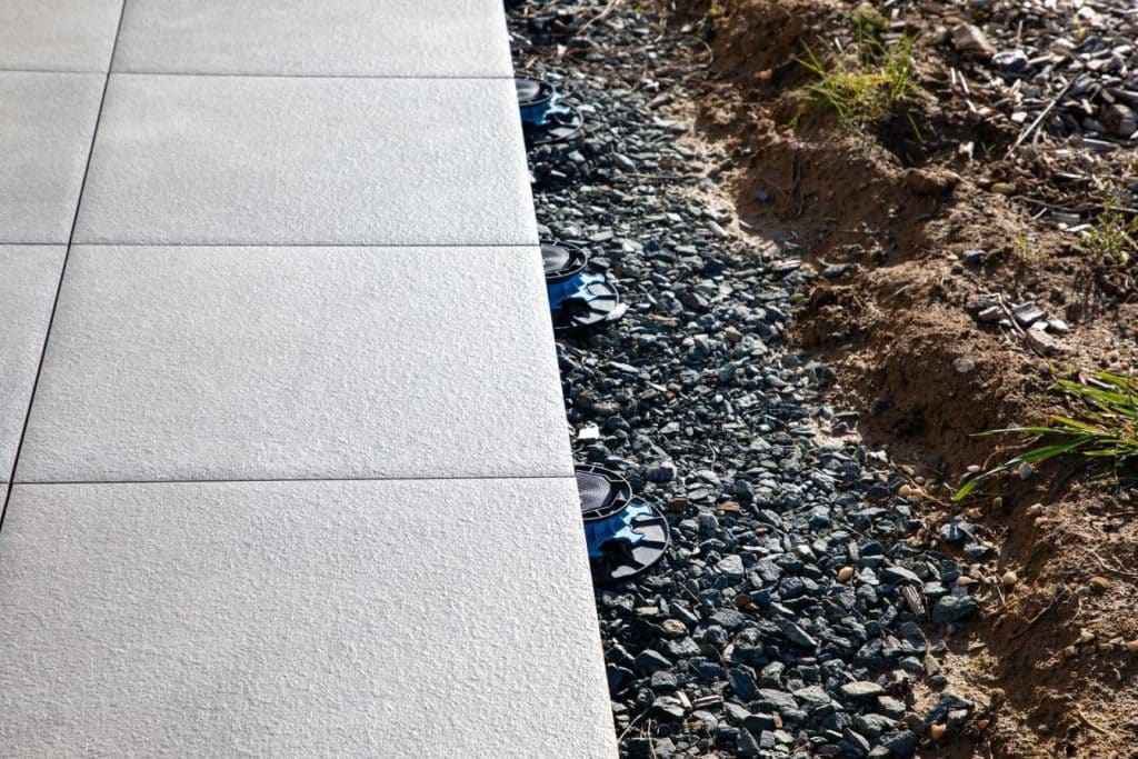 carrelage sur plot 1